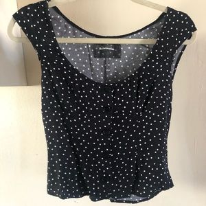 Reformation Polkadot Blouse